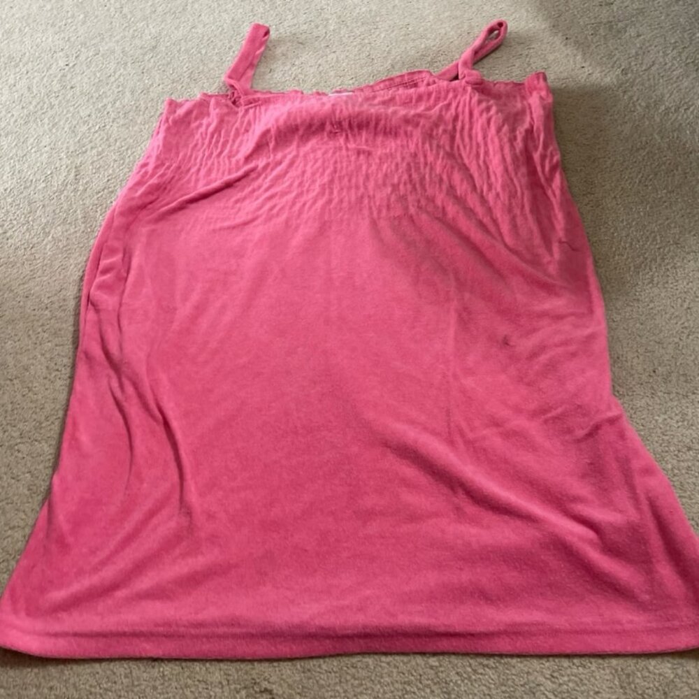 Size L terry cloth robe/coverup